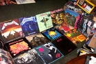 20 HEAVY METAL LP LOT w METALLICA, IRON MAIDEN,  MOTLEY CRUE, BLACK SABBATH +DVD