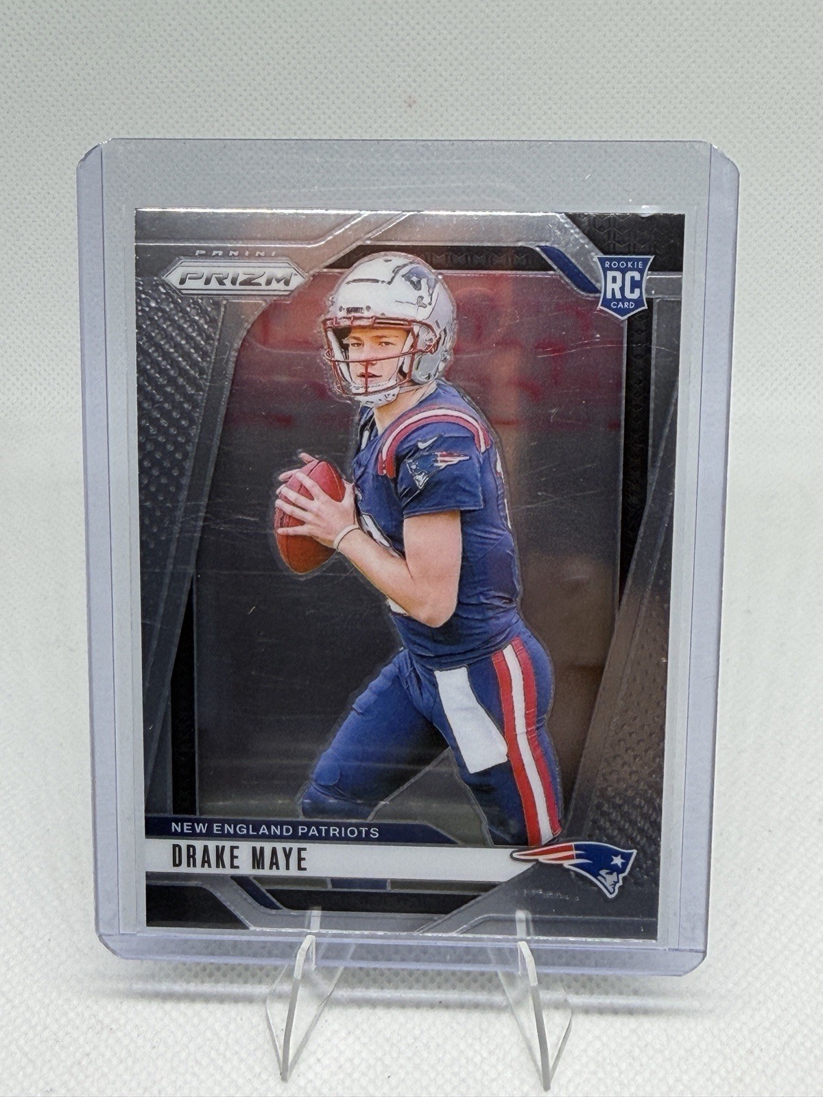 2024 Panini Prizm - Rookies Drake Maye #329 (RC) New England Patriots
