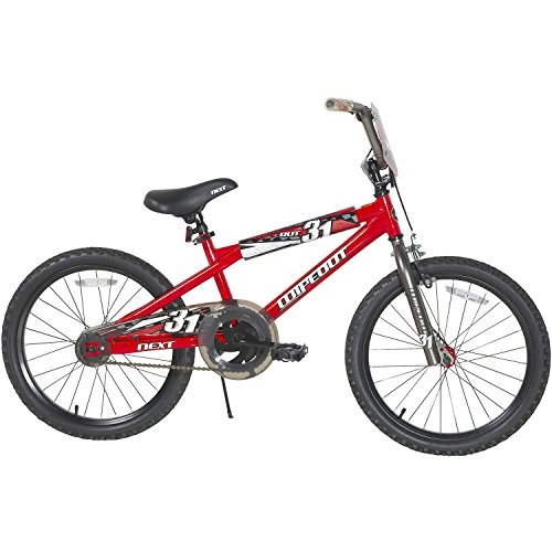 Dynacraft Next Kids Bike NEXT Boys' Wipeout Bike Speed Red 20