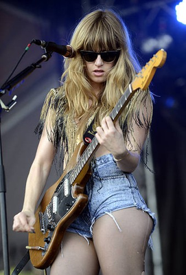 #ad #ad Lindsey Troy of Deap Vally at the Austin City Limits Music Festiv Old Photo 9 AU $10.00