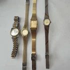 Vintage Seiko Women Watch Lot (3), Pierre Cardin (1), Not Tested, Good Condition