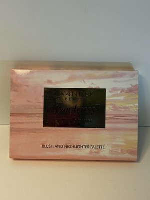 Wander Beauty Wanderess Dusk To Dawn Blush & Highlighter Palette SEALED NIB