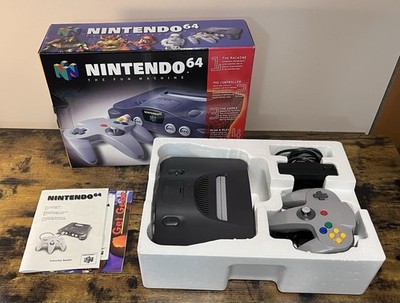 Nintendo 64 Console In Box - The Fun Machine - Used Video Game System (READ)
