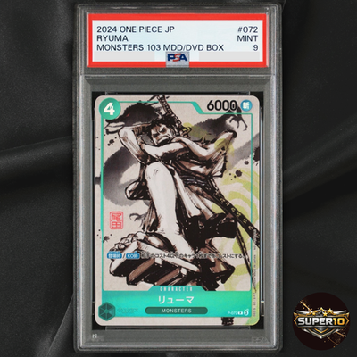 PSA 9 Ryuma P-072 Kaitai Shinroku Monsters Promo ONE PIECE Card