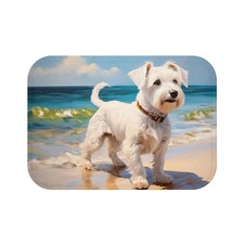 Sealyham Terrier Bathroom Rug Mat