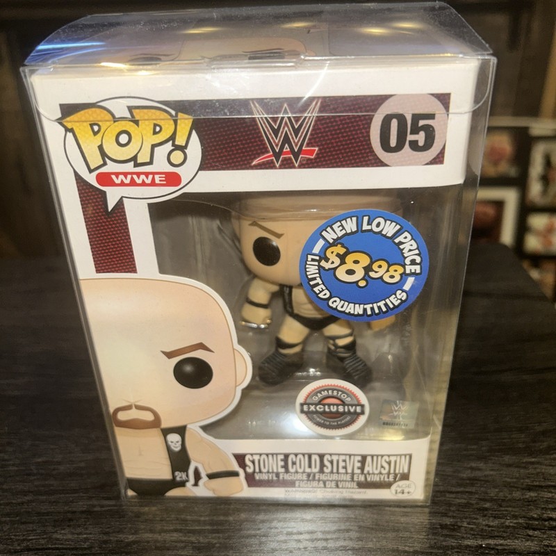 Funko Pop WWE Stone Cold Steve Austin 05 GameStop Exclusive