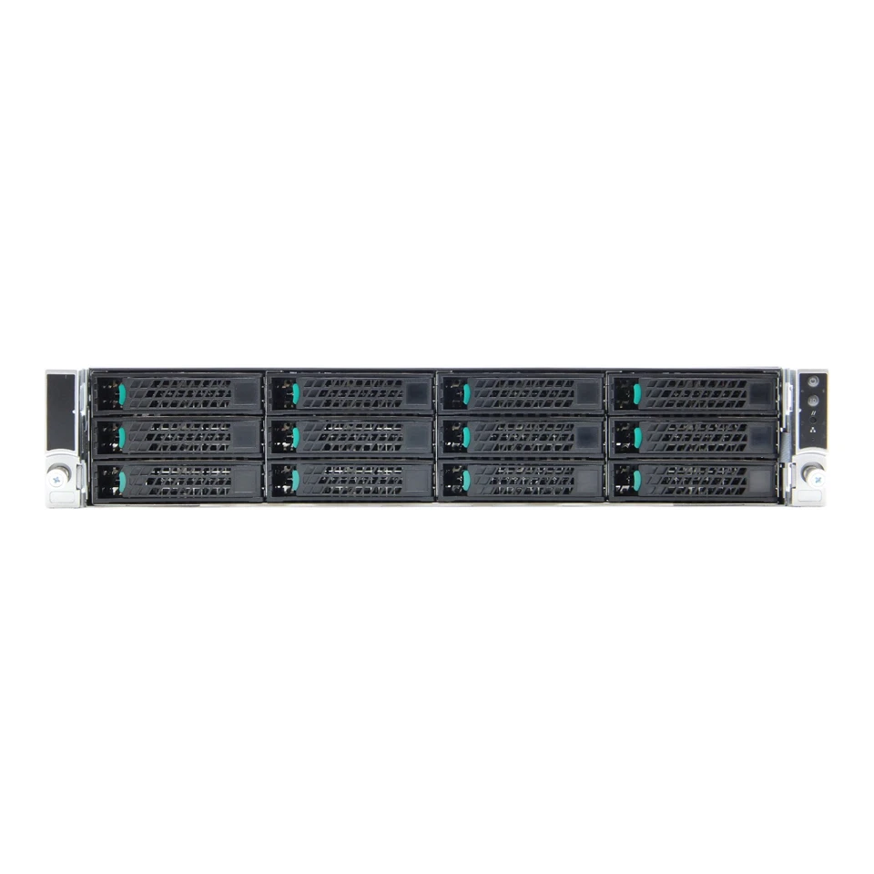 Intel R2312GZ4GC4 2x LGA2011 0GB DDR3 12x 3.5" LFF CTO Server + Rack Rails NEW - Image 3 of 4