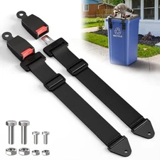 Trash Can Locks for Animals,Bear Proof Trash Can Lock, Adjustable Trash Can L...