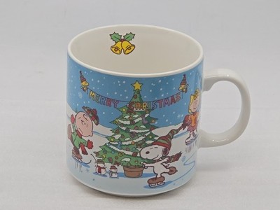 USJ Peanuts Snoopy Christmas Limited Ed Universal Studios Japan Souvenir Mug