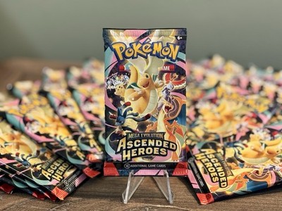 Pokémon ME: Ascended Heroes TCG Factory SEALED Booster Packs FREE Shipping