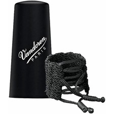 Vandoren Klassik Bb Clarinet Ligature and Cap German Bb Clarinet w Plastic Cap