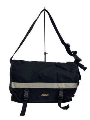AIGLE shoulder bag, black, plain