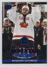 2023 Upper Deck Team Canada Juniors Electric Blue 294/349 Benjamin Gaudreau z6b