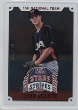 2015 Panini Stars and Stripes Longevity Parallel Ruby 41/199 John Dearth #53 0v9