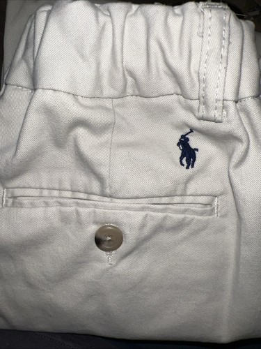 POLO RALPH LAUREN Boy's Straight Fit Flex Abrasion Twill Pant Basic Sand Size 12 - Picture 8 of 8
