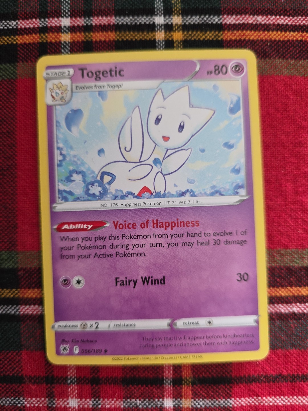 Pokemon Astral Radiance Togetic 56/189
