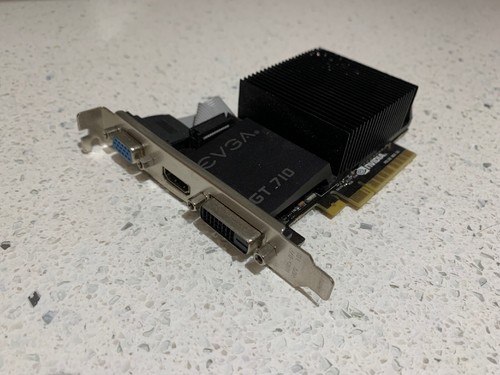 Nvidia EVGA Geforce GT 710 Passive 2 GB Silent Graphic Card - Picture 2 of 11