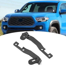 Hood Hinge Ditch Light Pod Mounting Brackets For Toyota Tacoma 2016-2023
