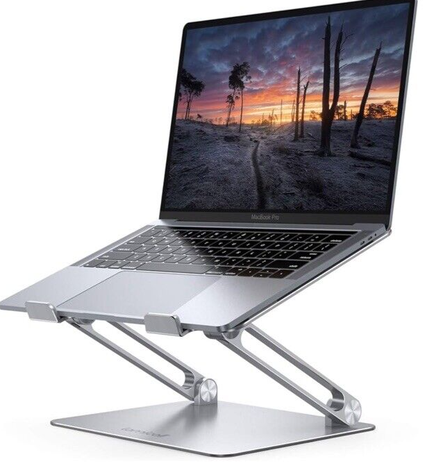 Laptop Stand Adjustable Computer Stand for Desk Ergonomic Black MRSP $65