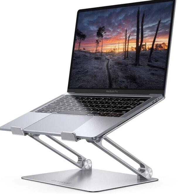 Laptop Stand Adjustable Computer Stand for Desk Ergonomic Black MRSP $65