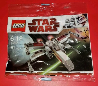 LEGO 30051 Star Wars Mini X-Wing New Sealed in Polybag 61 Pieces