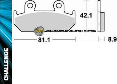 FOR HONDA CB S 450 1989 89 FRONT SINTERED BRAKE PADS BRAKING METAL