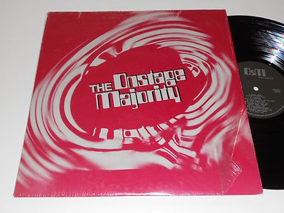 THE ONSTAGE MAJORITY VG++  Jazz Rock album vinyl Private Press