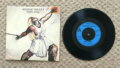 SPANDAU BALLET - HIGHLY STRUNG, A 2-MIX 7'', CHRYSALIS, SPAN 5 (1984) EX/EX