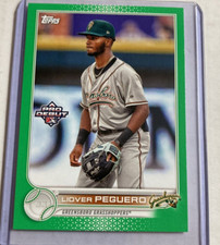 2022 Topps Pro Debut #PD-125- LIOVER PEGUERO Green Parallel RC #'d/99