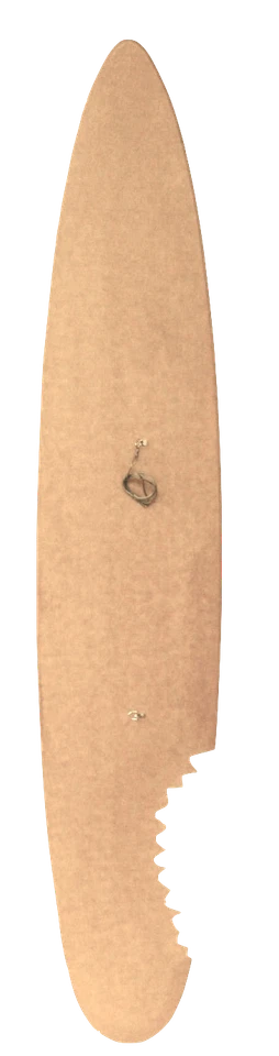 TABLA DE SURF LANDSHARK - 6 PIES - Dimensiones: 72 pulgadas x 14 pulgadas x 1/2 pulgadas Foto 3 de 3