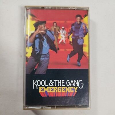 Emergency by Kool & the Gang (Cassette, 1984, De Lite) Cassette Tape 