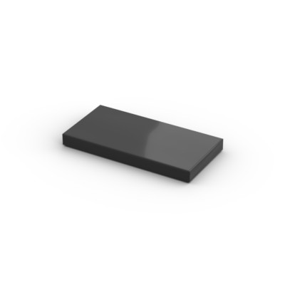 Lego 5x Fliese Platte 2x4 plate tile 87079 schwarz black