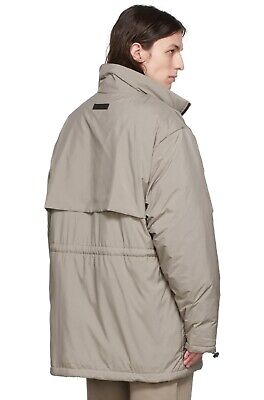 FEAR OF GOD ESSENTIALS STORM JACKET - DESERT TAUPE-LARGE NWT FEAR OF GOD ESSENTIALS STORM JACKET - DESERT TAUPE-LARGE NWT