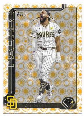 2025 Topps Series 2 Value Box Holiday Sun Fernando Tatis Jr. (#600