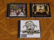 3 CD Lot Gangsta Rap Explicit Hip Hop Phantazm "Poltergeizt", Toxsick, Lil' Tec