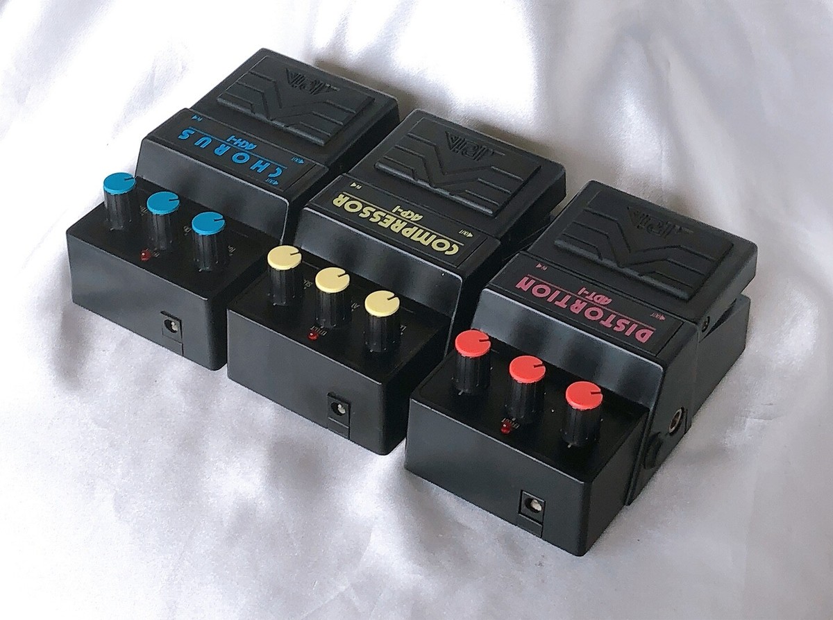 Aria ADT-1, ACP-1 & ACH-1 1990s Vintage Guitar Pedal Made in