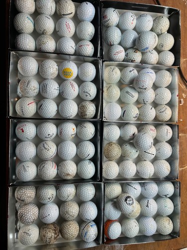 100 used one timer shage golf balls (3)