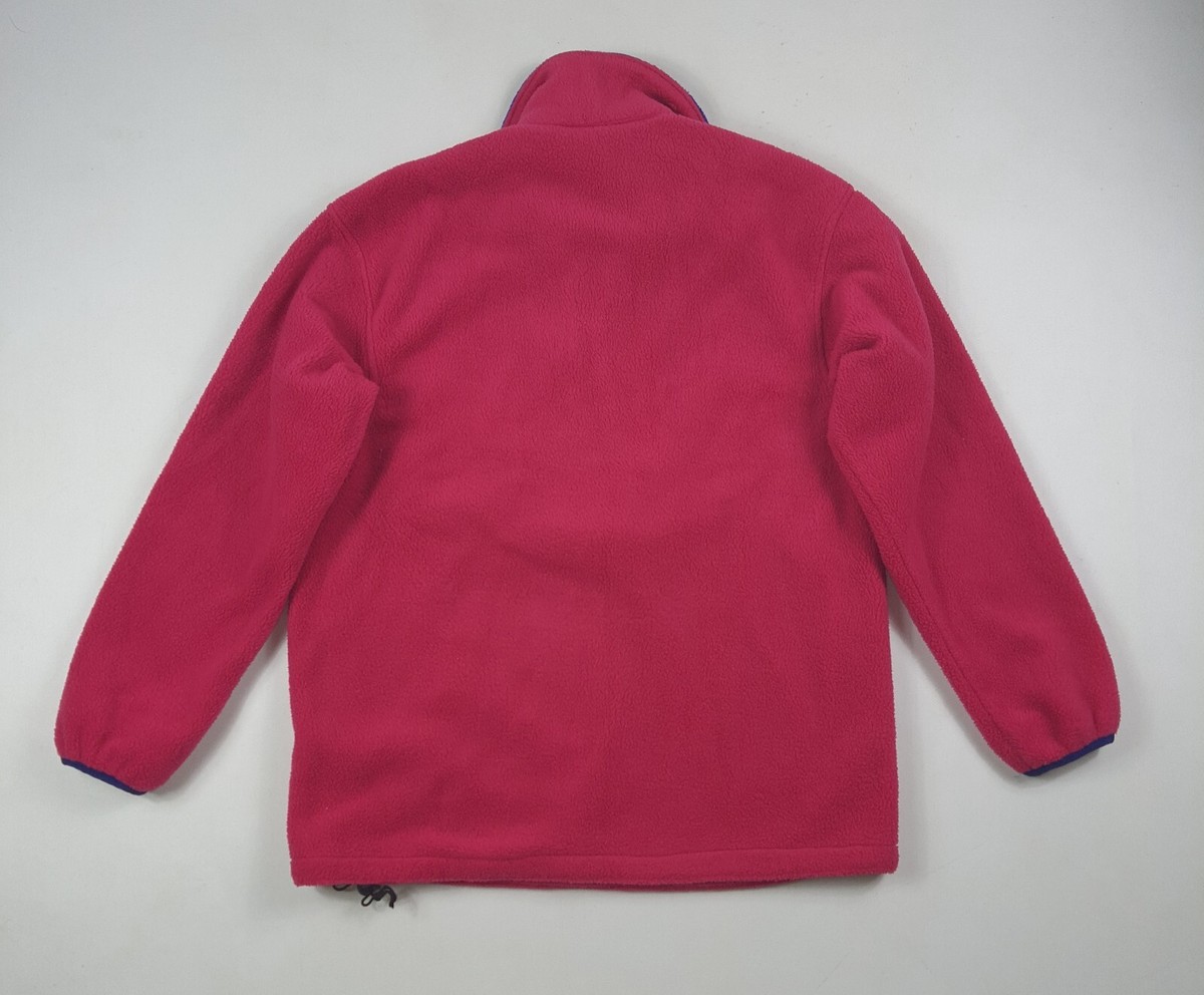 Vintage Patagonia 1990 Synchilla Snap-T Fleece F0 Pink Purple pink