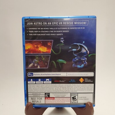 Astro Bot Rescue Mission VR - Sony PlayStation 4 PS4 - Tested And
