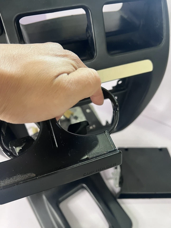 Toyota 4Runner 1996-1998 tablero completo embellecedor radio calefacción control bisel cubierta centro Foto 4 de 4