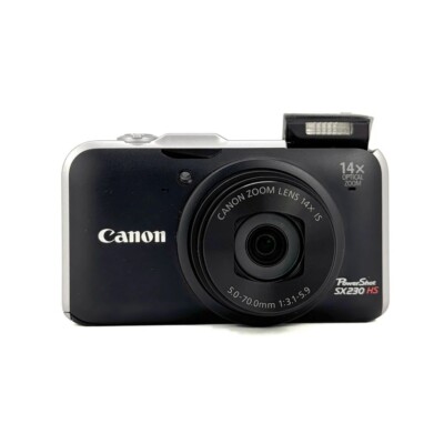 Canon PowerShot SX230 HS Digital Camera 12.1MP 14x Optical Zoom