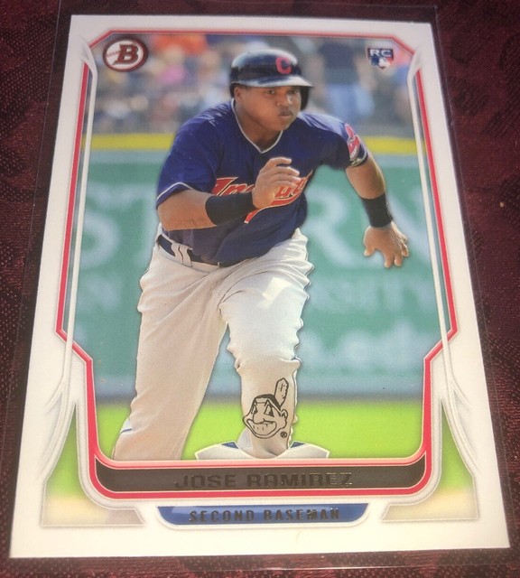 Jose Ramirez 2014 Bowman Rookie Card 176 Cleveland Indians Star EBay