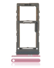 Single Sim Card Tray For Samsung Galaxy S20 / S20 Plus / S20 Ultra 5G Cloud Pink