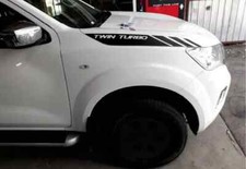 Fits Nissan Navara Bonnet Stripes Graphics Custom Text Decals Stickers