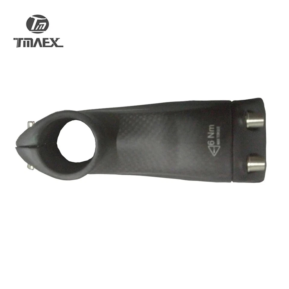 Ultralight Full Carbon Road Bike Stem 80/90/100/110mm Bicycle Parts Matte - Image 3 of 4