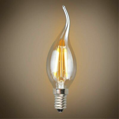 Vintage Edison Bulb Retro Filament C35 E14 Industrial Warm Light Lamp