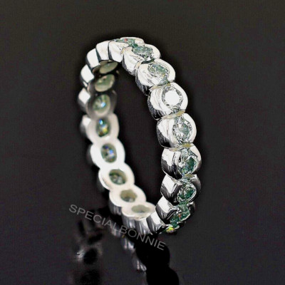 Zertifizierter Designer-Ring 2,00 kt eisblauer Diamant toller Glanz