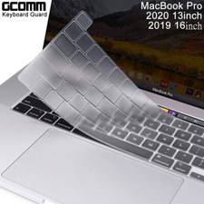 GCOMM Keyboard Cover for MacBook Pro 2020 13" A2289/A2251 16" A2141