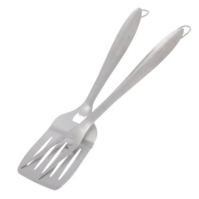  2 Pcs Frying Spatula Barbecue Fork Kit Grille Cookware Griddle Accessories