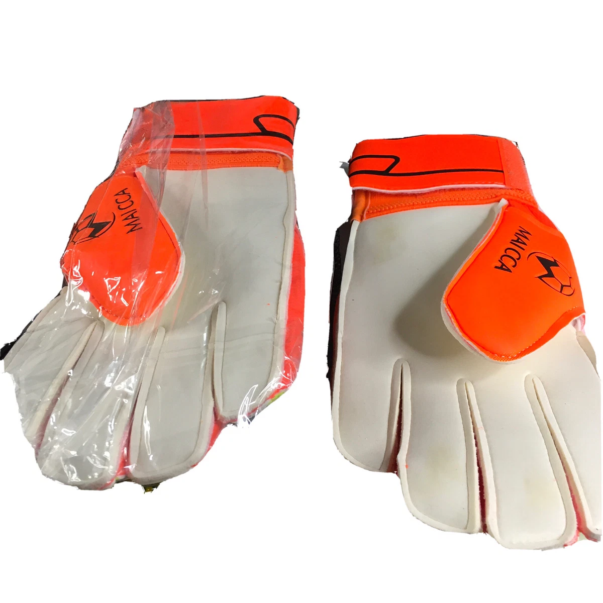 MaiCCA Performance Zones Techiques Football Gloves Size 9 Orange